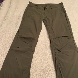 Prana Halle olive green pants